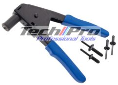 BA-050  Plastic Riveter Set Rivet Gun + Plastic Rivet : 4 Sizes